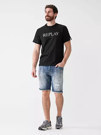 REPLAY | Jeansshorts | blau