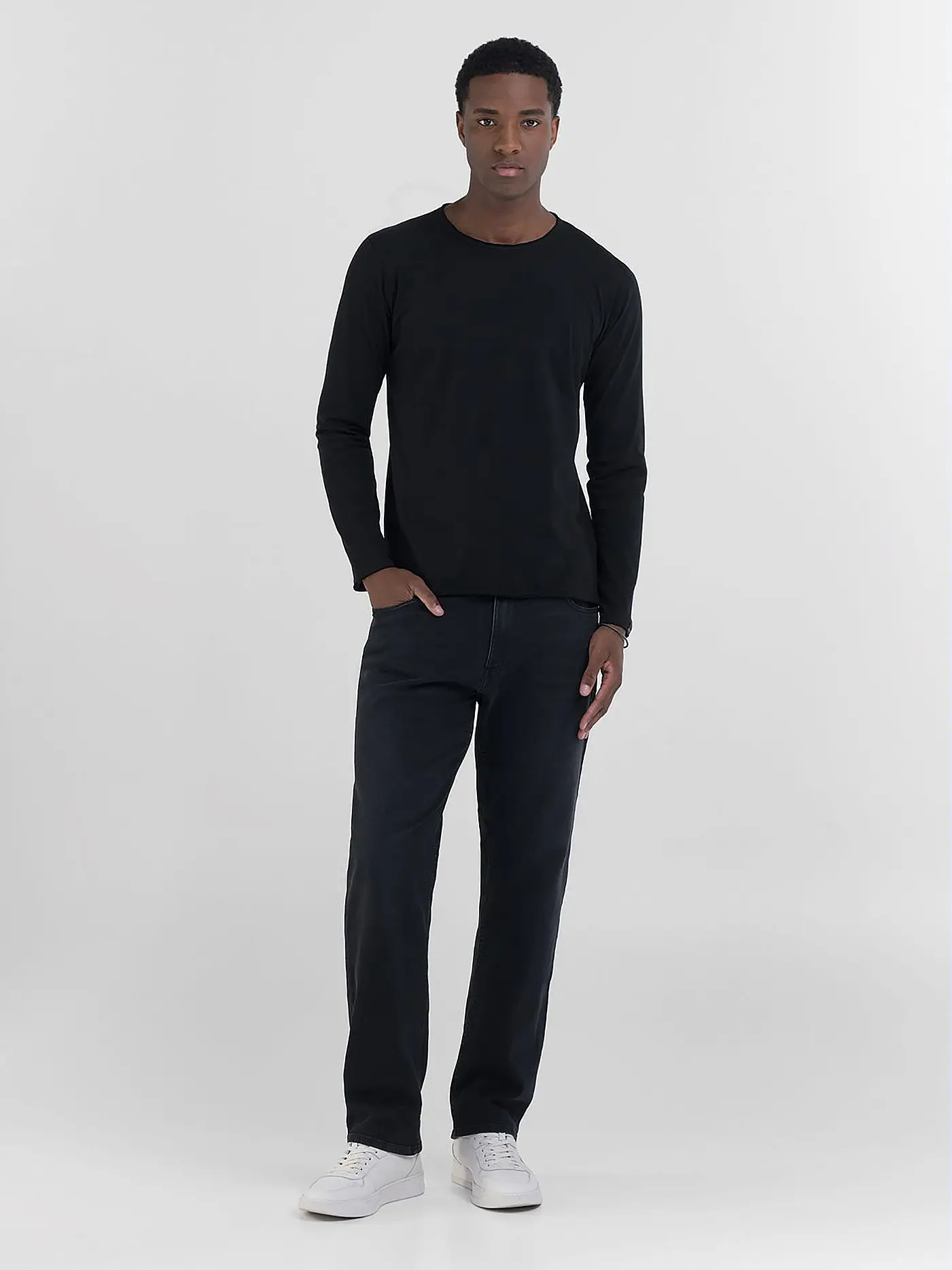 REPLAY | Langarmshirt | schwarz
