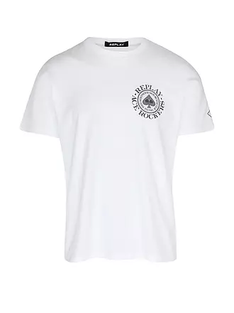 REPLAY | T-Shirt | weiss