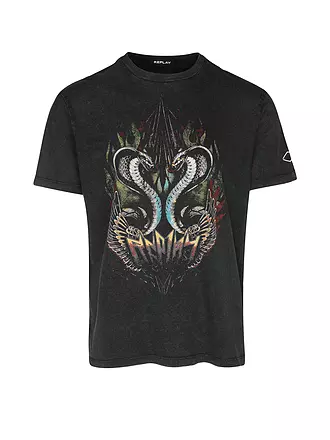 REPLAY | T-Shirt | schwarz