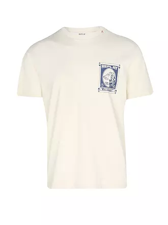 REPLAY | T-Shirt | creme