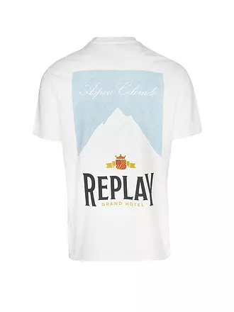 REPLAY | T-Shirt | weiss
