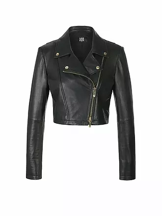 RIANI | Lederjacke | schwarz