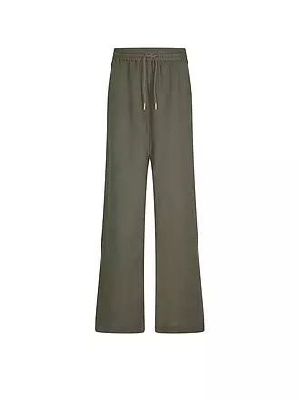 RIANI | Leinenhose | grün