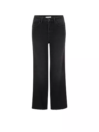 RICH & ROYAL | Jeans Wide Leg | schwarz