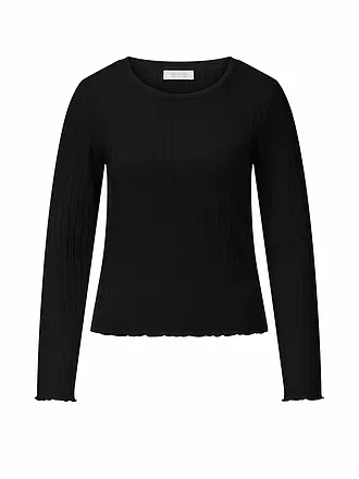 RICH & ROYAL | Langarmshirt | schwarz