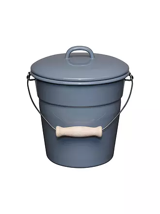 RIESS | Allzweckeimer mit Deckel 20cm Pure Grey | gelb