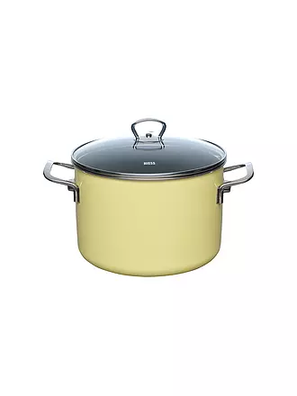RIESS | Fleischtopf 24cm/6,5l NOUVELLE PUR Lemon | grau