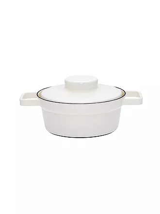 RIESS | Kasserolle Aromapot Truehomeware 20cm / 1,2l Grau | weiss