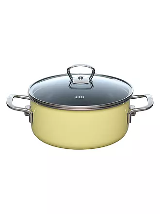 RIESS | Kochtopf 20cm /2l NOUVELLE PUR Lemon | grau