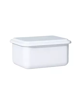 RIESS | Vorratsbehälter mit Deckel 15x11x7cm Salbeigrün | weiss