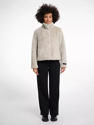 RINO&PELLE | Jacke in Felloptik VIE | creme