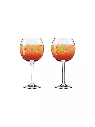 RITZENHOFF | Aperitifglas 2er Set SUMMER BREEZE F25 Orange | orange