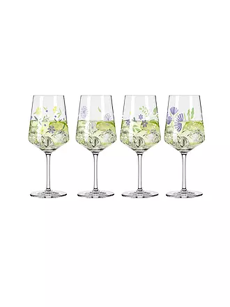 RITZENHOFF | Aperitifglas 4er Set SOMMERTAU HUGO F25 Gruen | hellgrün