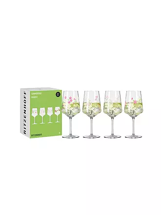 RITZENHOFF | Aperitifglas Set 4er SOMMERTAU Hugo | 