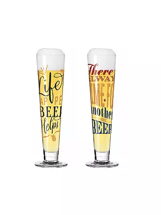 RITZENHOFF | Bierglas 2er Set HELDENFEST F25 Bunt | bunt