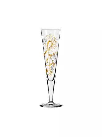 RITZENHOFF | Champagnerglas Goldnacht # 45/12 Melina Sparschu | gold
