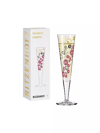 RITZENHOFF | Champagnerglas Goldnacht 2022 #24 Kathrin Stockebrand | gold
