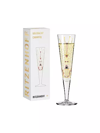 RITZENHOFF | Champagnerglas Goldnacht 2022 #25 Werner Bohr | gold