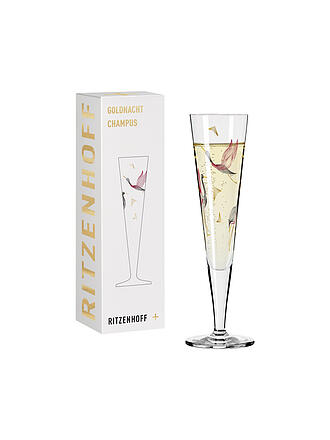 RITZENHOFF | Champagnerglas Goldnacht Champus #15 Christine Kordes 2021 | gold