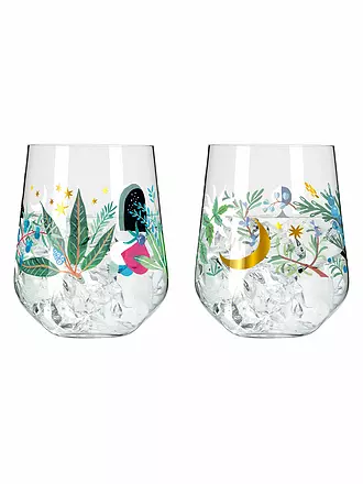 RITZENHOFF | Gin Tumbler 2-er Set BOTANIC GLAMOUR #7 #8 Good Wives | bunt