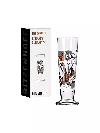 RITZENHOFF | Schnapsglas Heldenfest 2022 #9 Werner Bohr | bunt