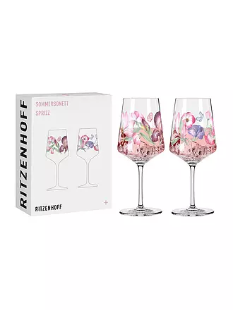 RITZENHOFF | Sommersonett Aperitifglas 2er Set #15 #16 Tage 2024 | rosa