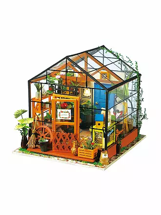 ROBOTIME | 3D Konstruktion - Cathy's Flower House DG104 Greenhouse Miniature | keine Farbe