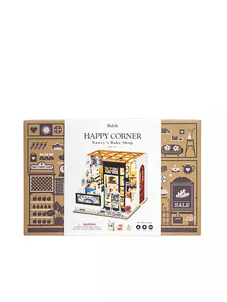 ROBOTIME | 3D Konstruktion - Nancy’s Bake Shop DG143 Bakery Store Miniature | keine Farbe