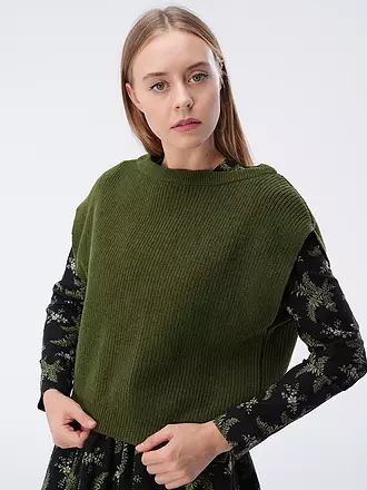 ROCKMACHERIN | Pullunder MARINA | olive
