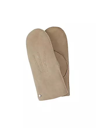 ROECKL | Lederhandschuhe - Fäustlinge | beige