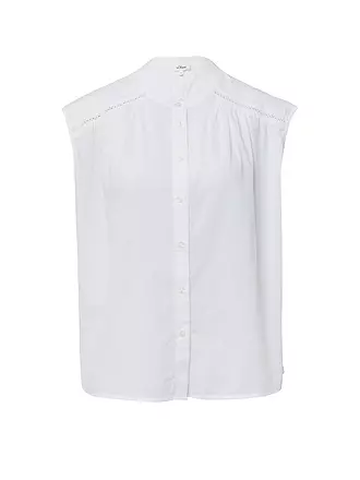 S.OLIVER | Bluse | weiss