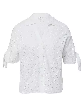 S.OLIVER | Bluse | weiss
