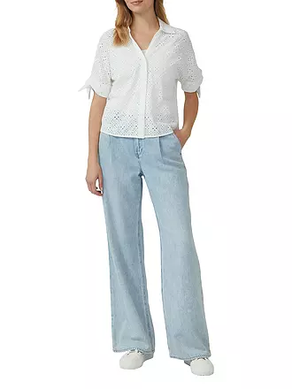 S.OLIVER | Bluse | weiss