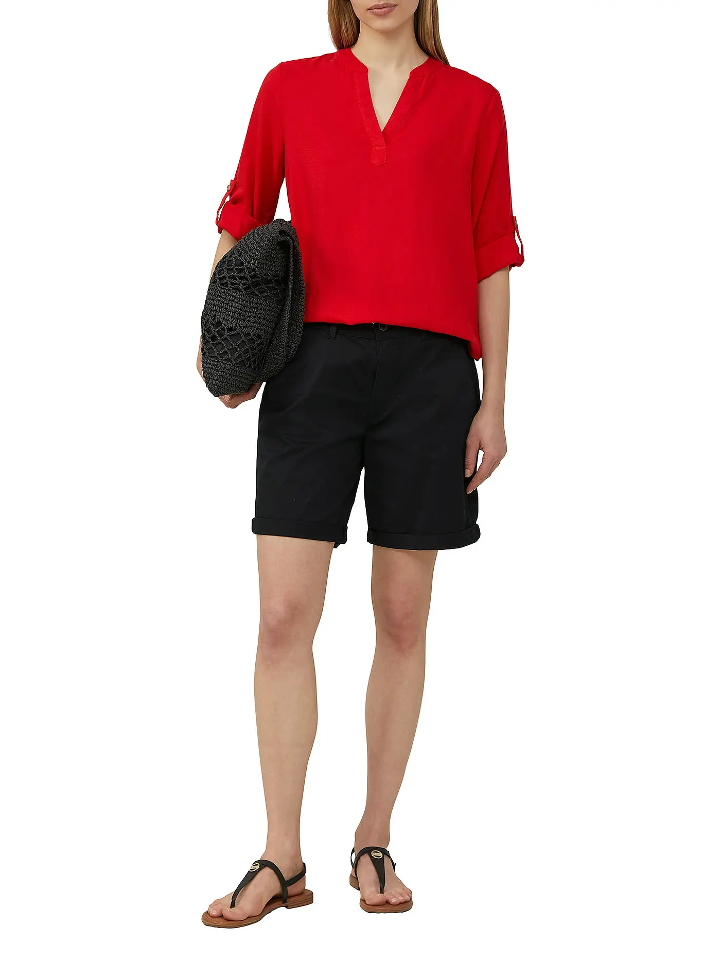 S.OLIVER | Blusenshirt | rot