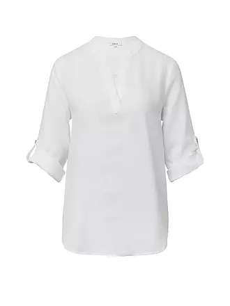S.OLIVER | Blusenshirt | weiss