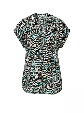 S.OLIVER | Blusenshirt | schwarz