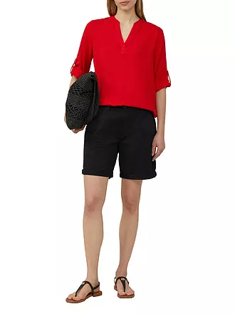 S.OLIVER | Blusenshirt | schwarz