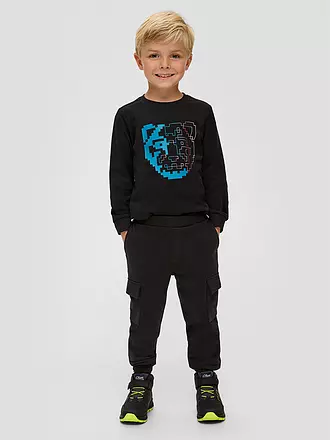 S.OLIVER | Jungen Cargohose | schwarz