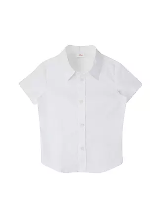 S.OLIVER | Jungen Hemd Slim Fit | weiss