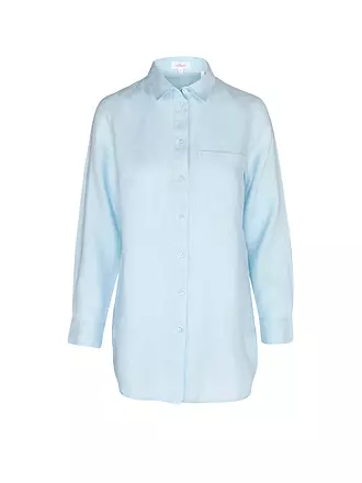 S.OLIVER | Leinenbluse | hellblau