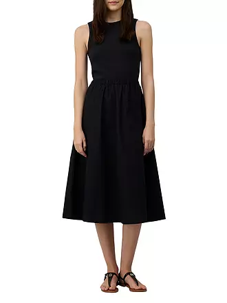 S.OLIVER | Midikleid | schwarz