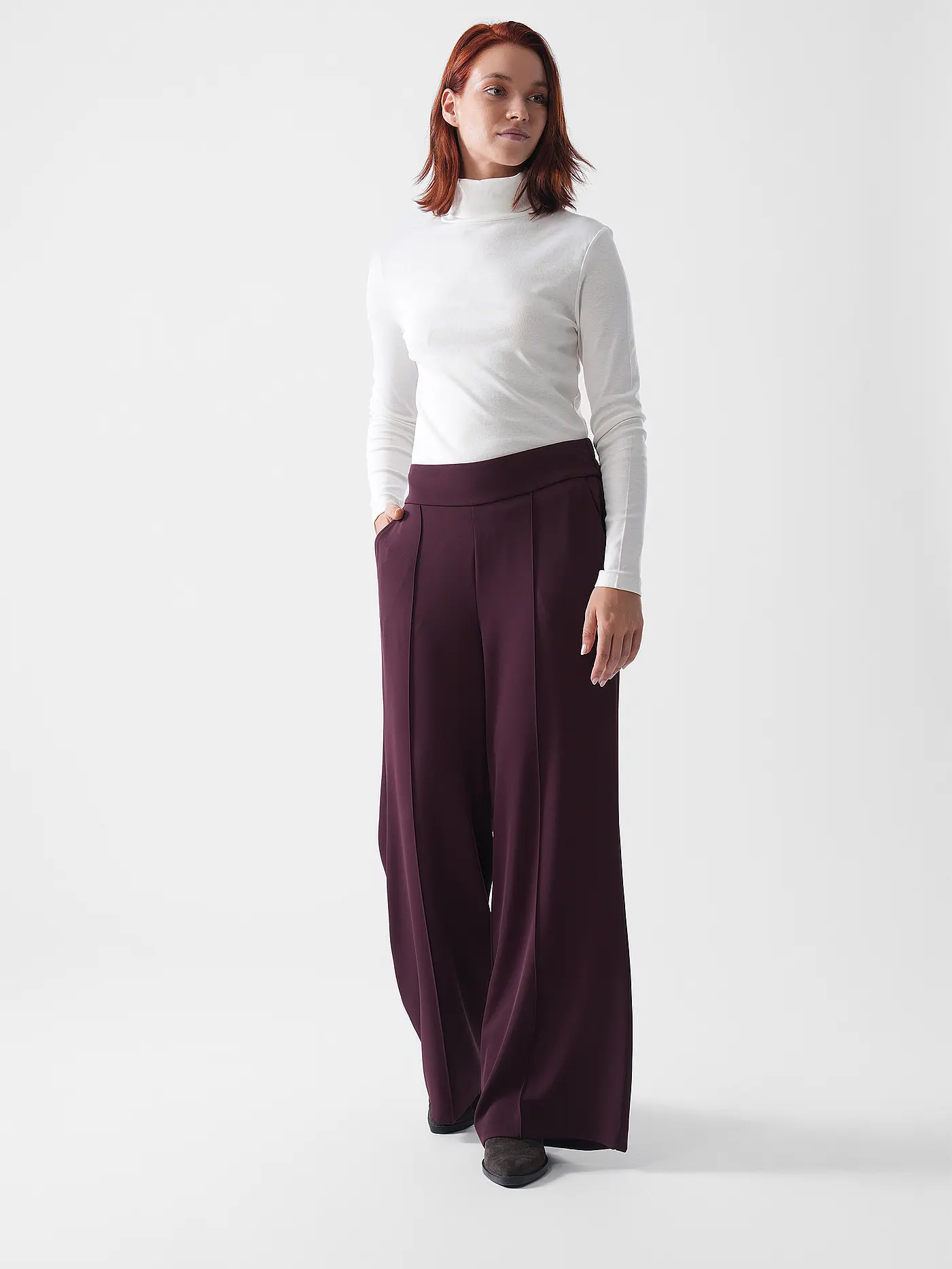 S.OLIVER | Rollkragenpullover | weiss