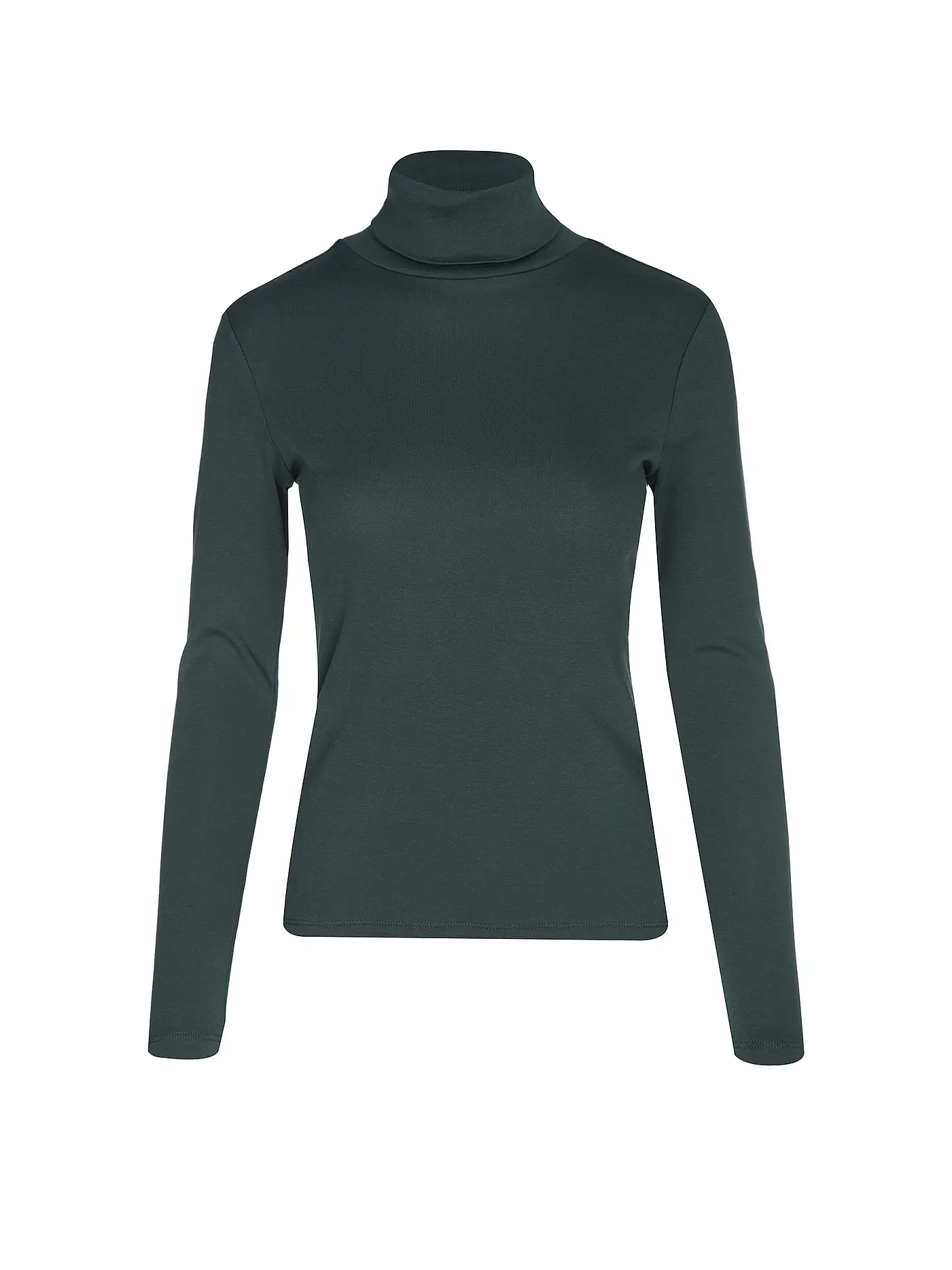 S.OLIVER | Rollkragenpullover | dunkelgrün