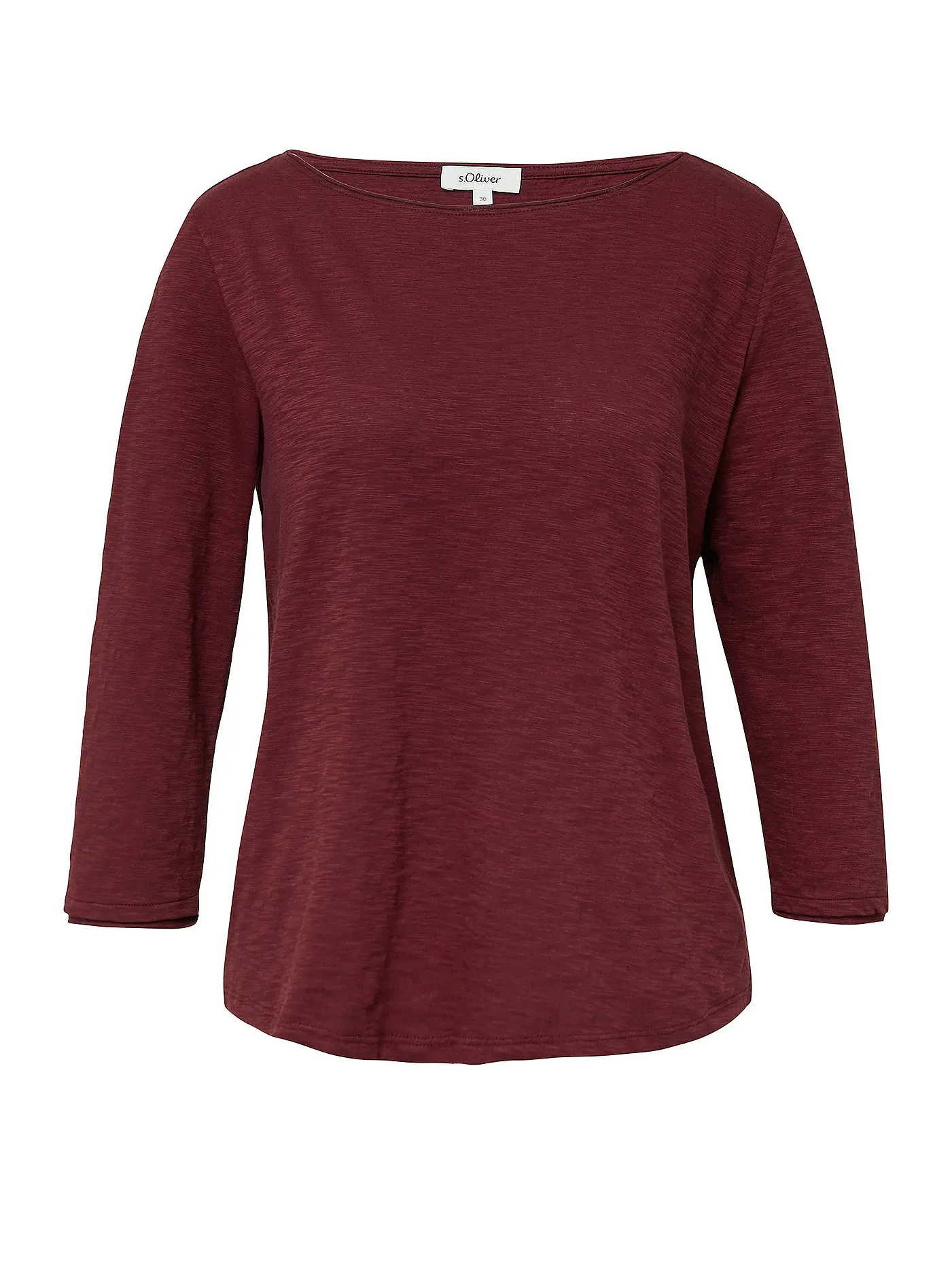S.OLIVER | Shirt | dunkelrot