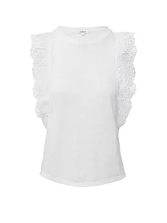 S.OLIVER | Shirt | weiss