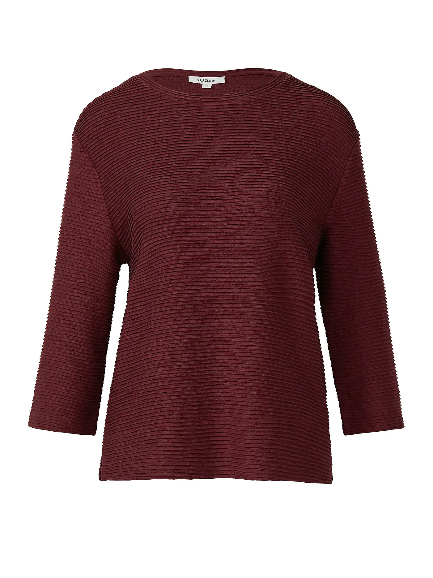 S.OLIVER | Sweater | dunkelrot