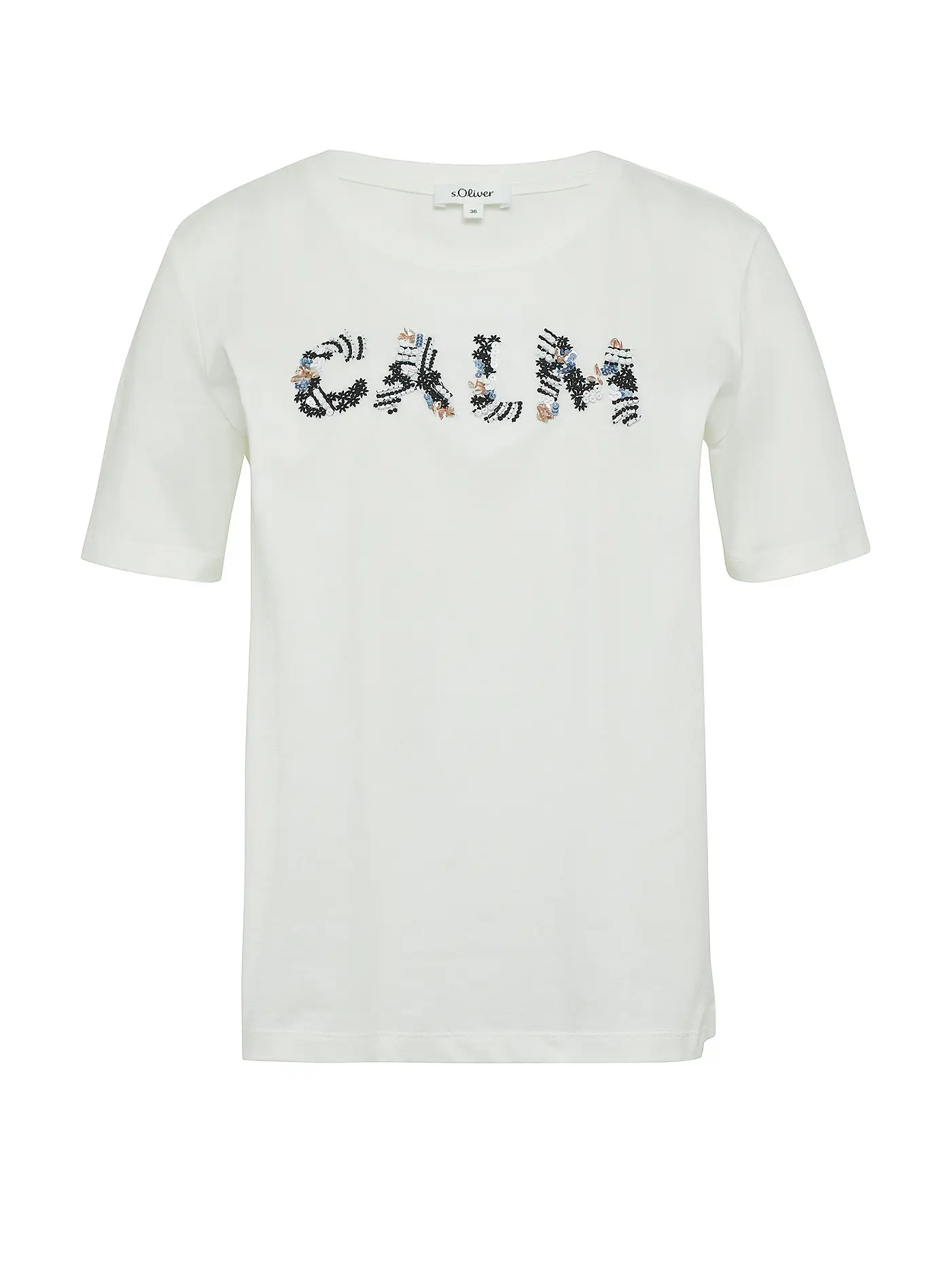 S.OLIVER | T-Shirt | weiss