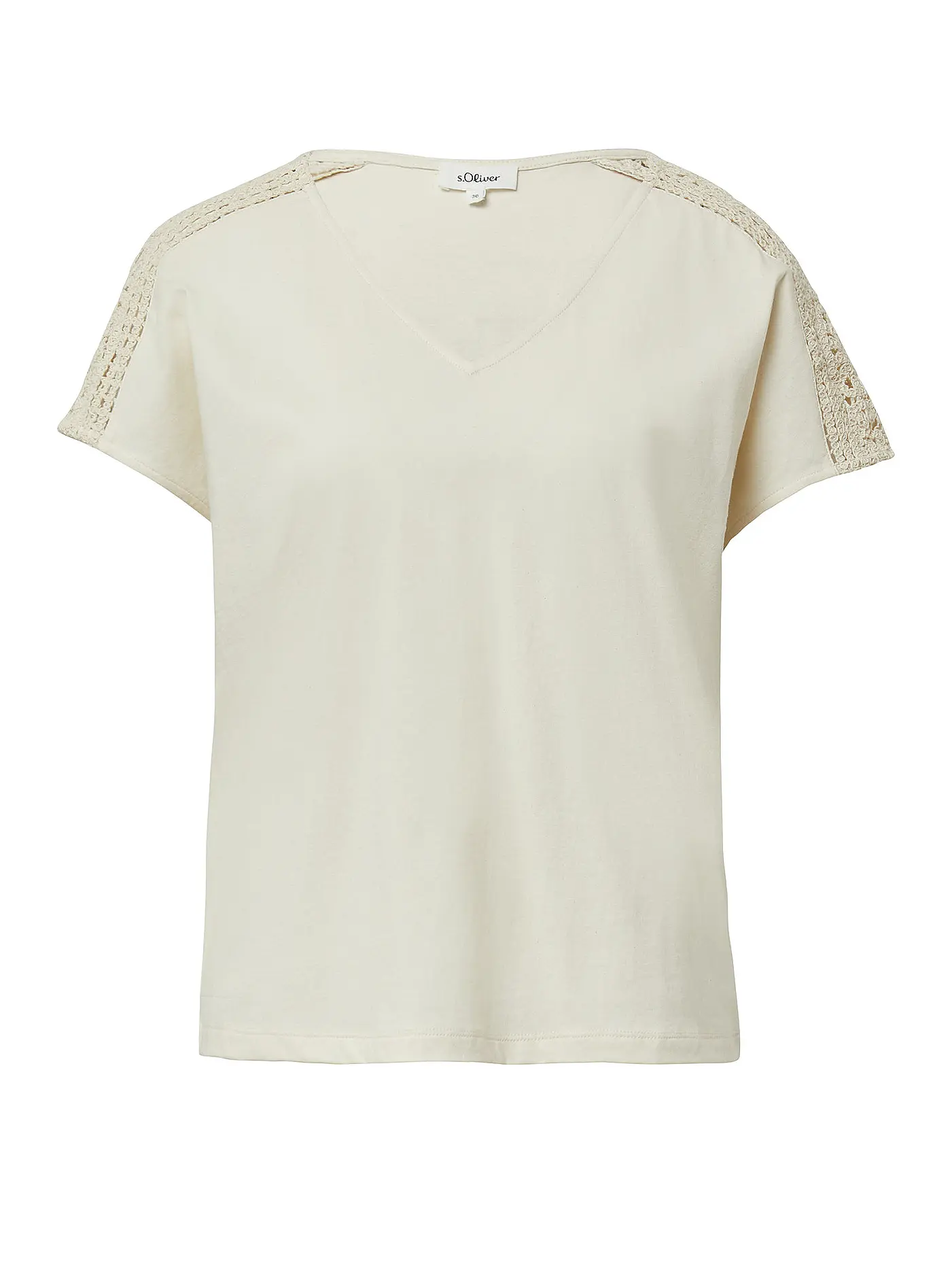 S.OLIVER | T-Shirt | creme