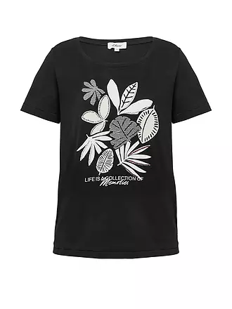 S.OLIVER | T-Shirt | schwarz